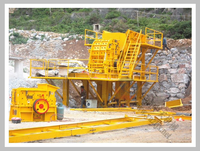 廣西林(lín)總日産1200噸石料生産線